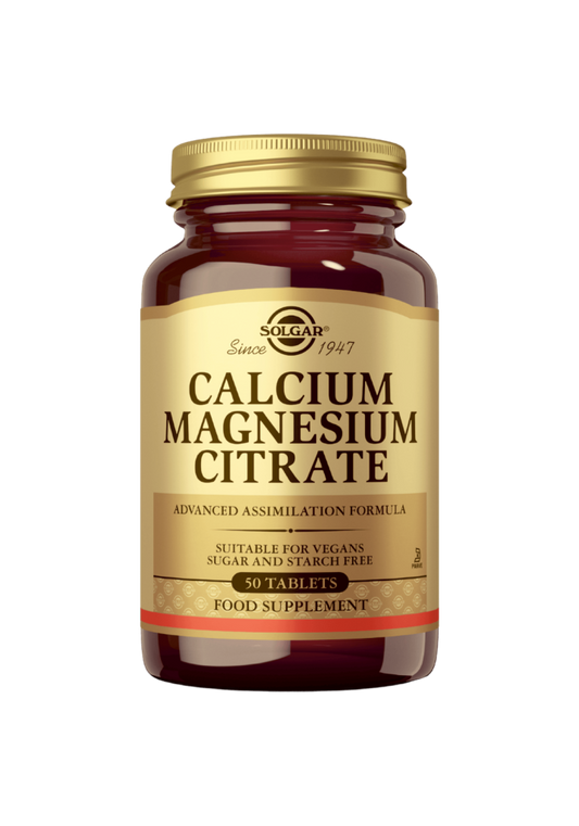 Kalsium-magnesiumsitraatti 50tabl. Solgar