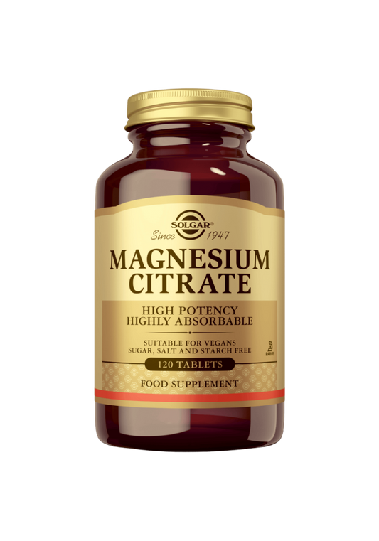 Magnesiumsitraatti 120kpl, Solgar