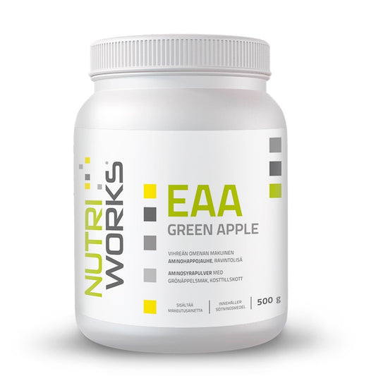 EAA Green apple (stevia) 500g, Nutri Works