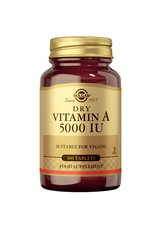 A-Vitamiini 5000 IU 100 tabl, Solgar