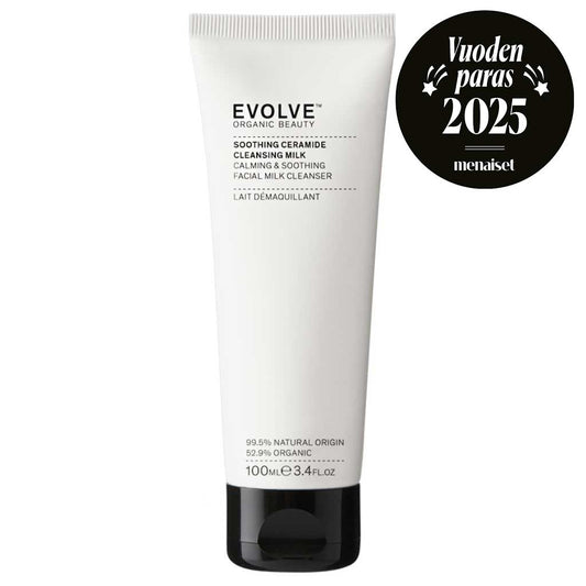 Evolve Organic Beauty Soothing Ceramide Cleansing Milk Puhdistusemulsio 100ml