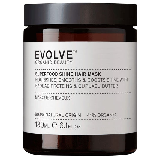 Evolve Organic Beauty Superfood Shine Hair Mask - Hiusnaamio 180ml