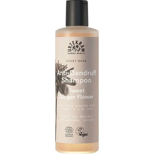 Shampoo hilsettä vastaan 250ml, Sweet Ginger Flower, Urtekram