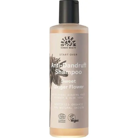 Shampoo hilsettä vastaan 250ml, Sweet Ginger Flower, Urtekram