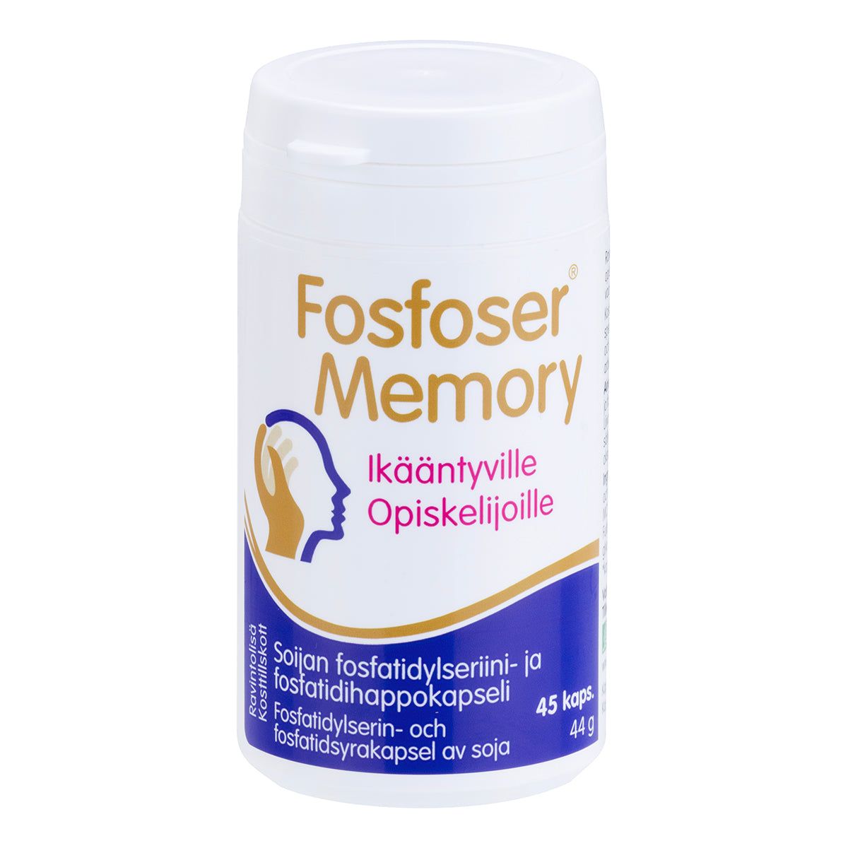 Fosfoser Memory – Fosfatidylseriini- vahva muistikapseli 90 kaps.