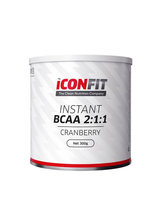 BCAA 2:1:1 aminohapot 300g karpalo, ICONFIT