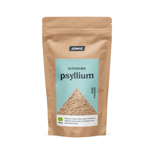Psylliumjauhe  Husk luomu 150 g, ICONFIT