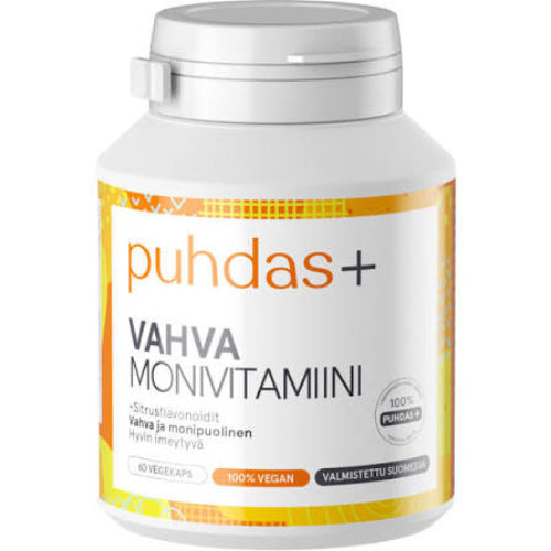 Vahva Monivitamiini 60 kaps, Puhdas+