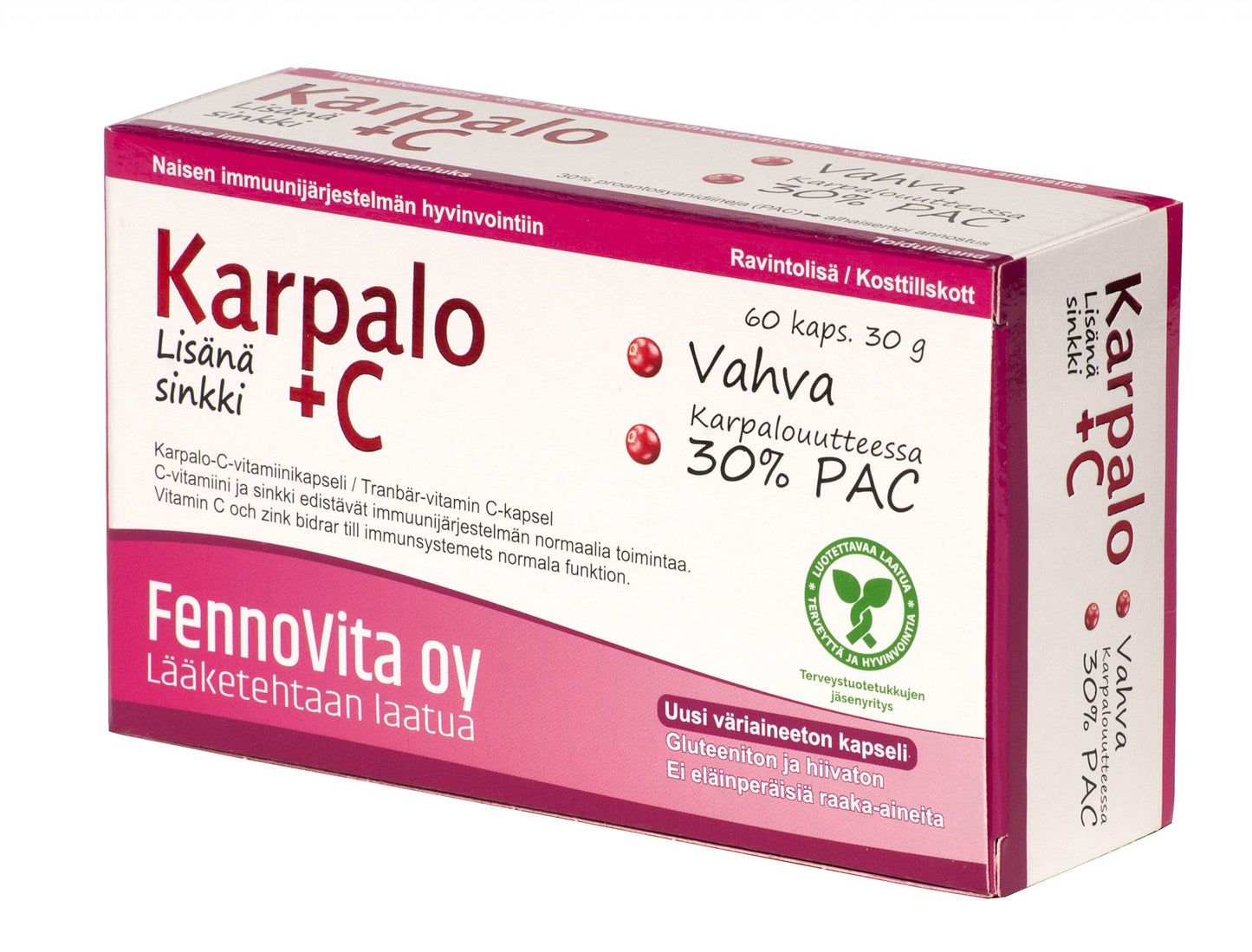 Karpalo+C 60kaps., FennoVita