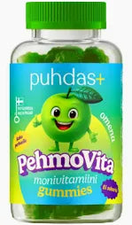 PehmoVita monivitamiini Omena Gummies 75 kpl, Puhdas+
