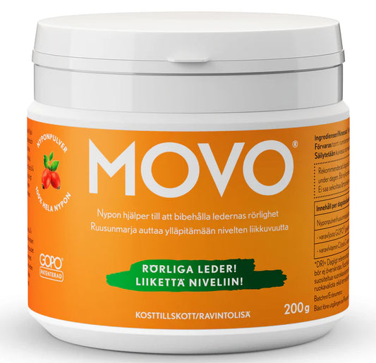 Ruusunmarjajauhe 200g, Movo