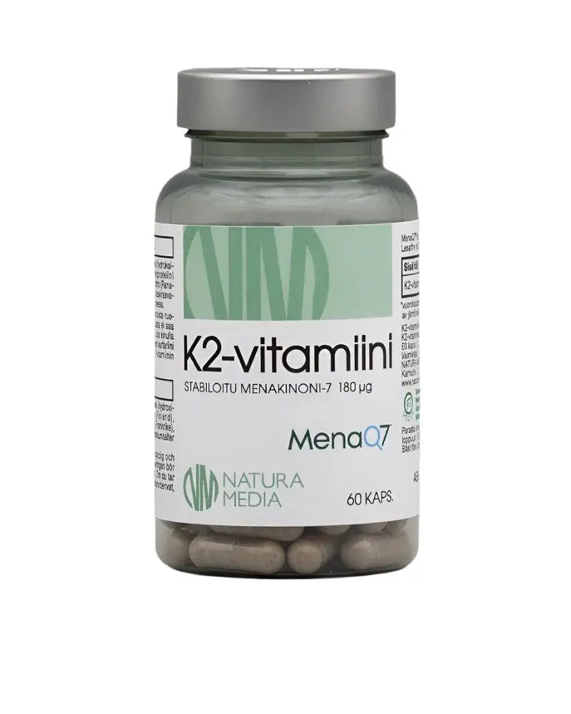 K2-vitamiini 60 kaps, Natura Media