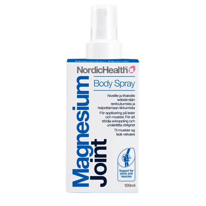Magnesium Joint - Ihosuihke nivelille 100 ml, Nordic Health