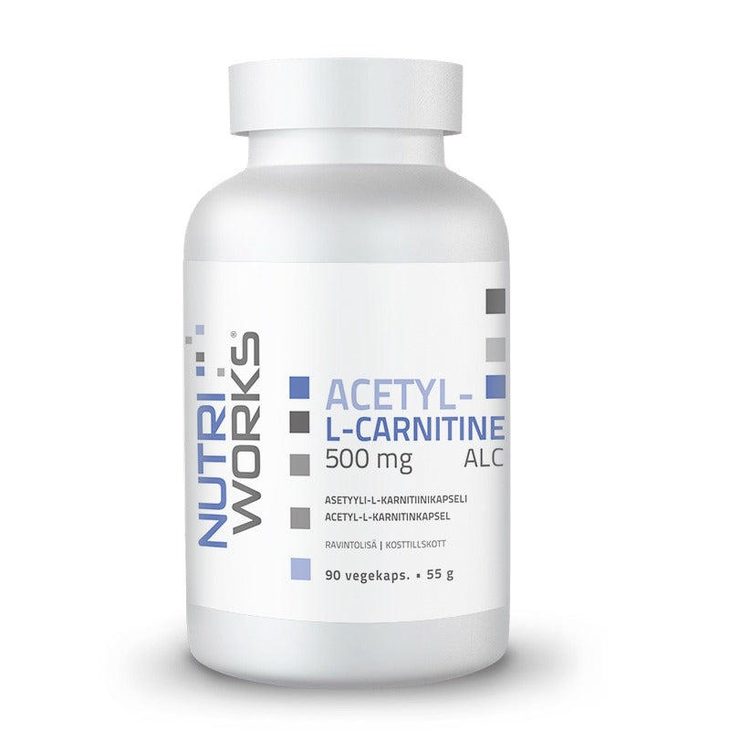 Acetyl-L-Carnitine 90kaps 500mg Nutri Works