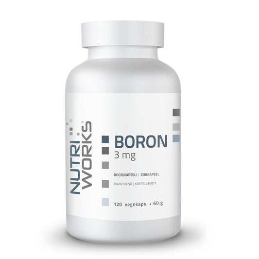 Boron 3 mg 120 vegekaps, Nutri Works