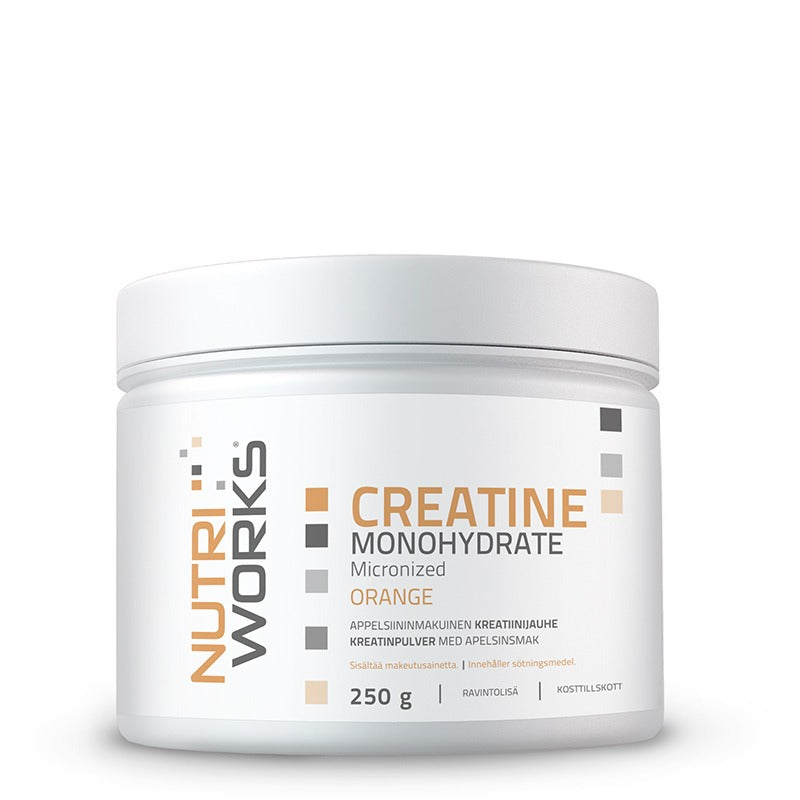 Creatine Monohydrate Orange 250 g, Nutri Works