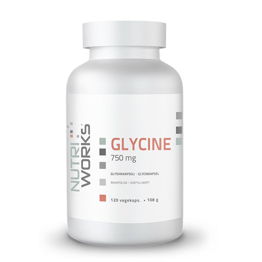 Glycine 750mg 120 kaps, Nutri Works