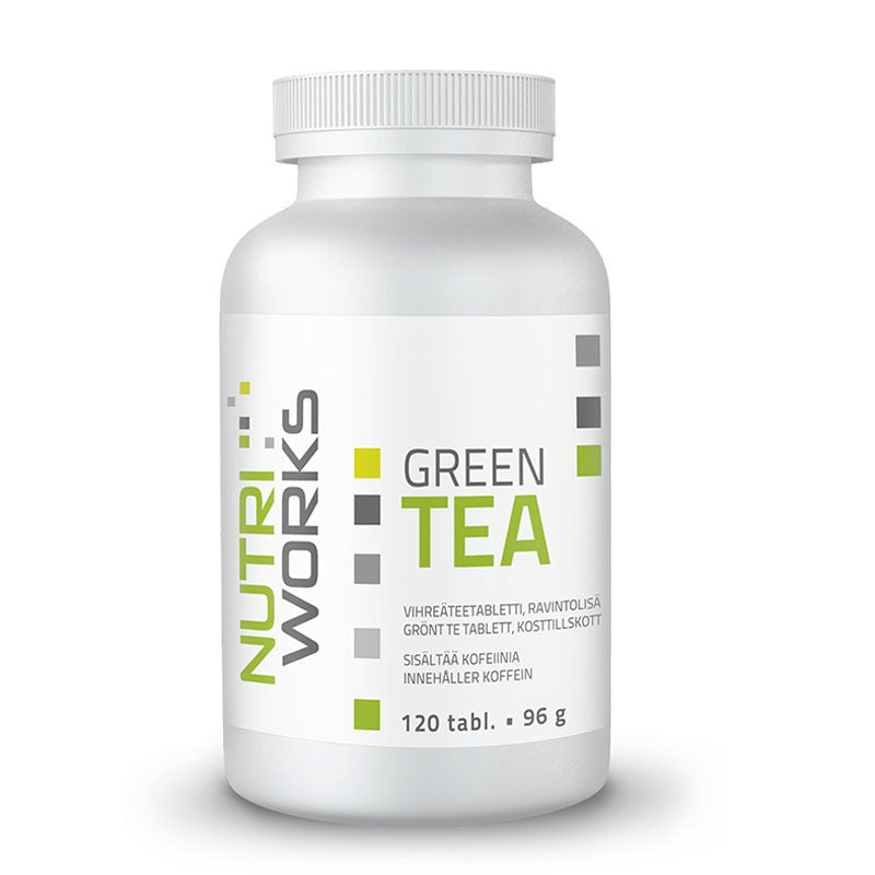 Green Tea vihreä tee 120 tabl, Nutri Works