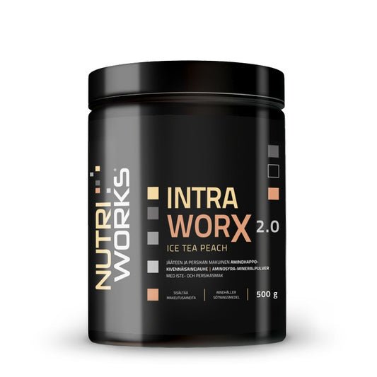 Intra WorX 2.0 Ice Tea Peach 500 g, Nutri Works