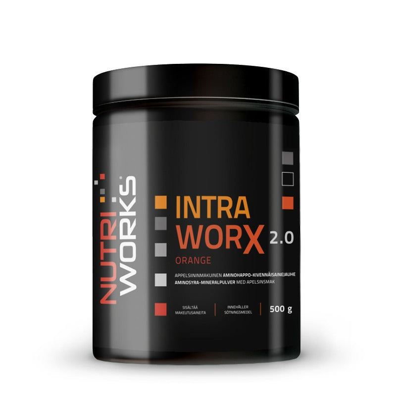 Intra Worx 2.0 Orange 500 g, Nutri Works