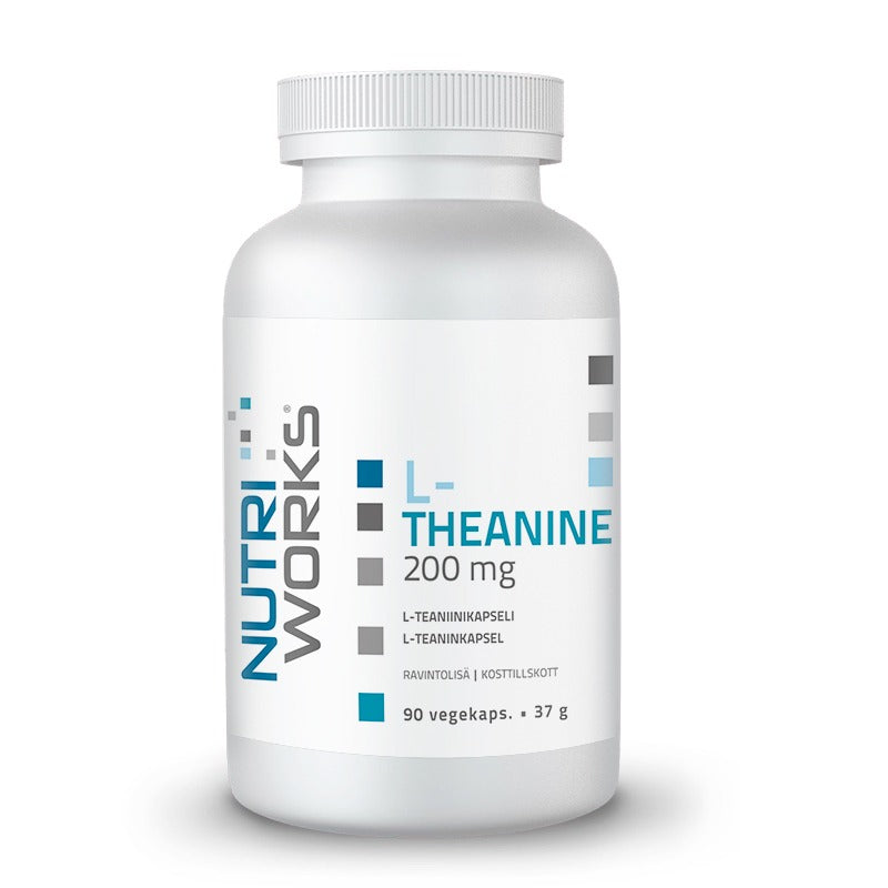 L-Theanine 200 mg, 90 vegekaps, Nutri Works