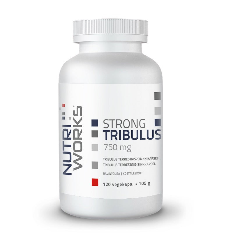 Strong Tribulus 750 mg 120 vegekaps, Nutri Works
