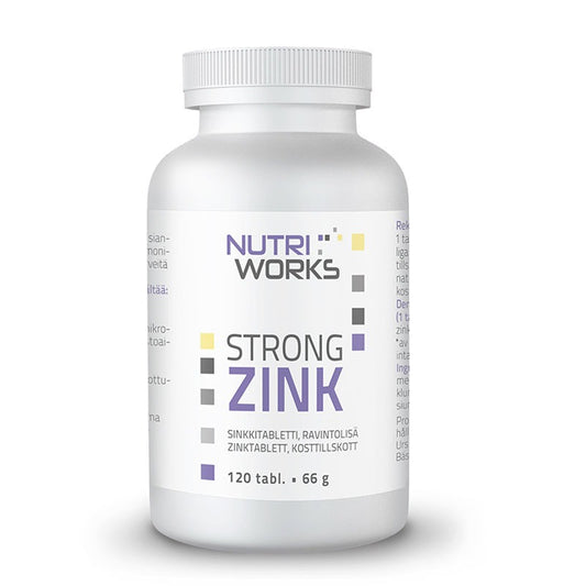Zink Strong 120 tabl, Nutri Works
