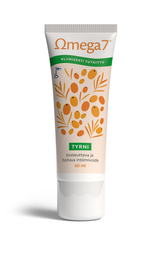 Ωmega7 TYRNI Kosteuttava ja hoitava intiimivoide 60 ml, Aromtech