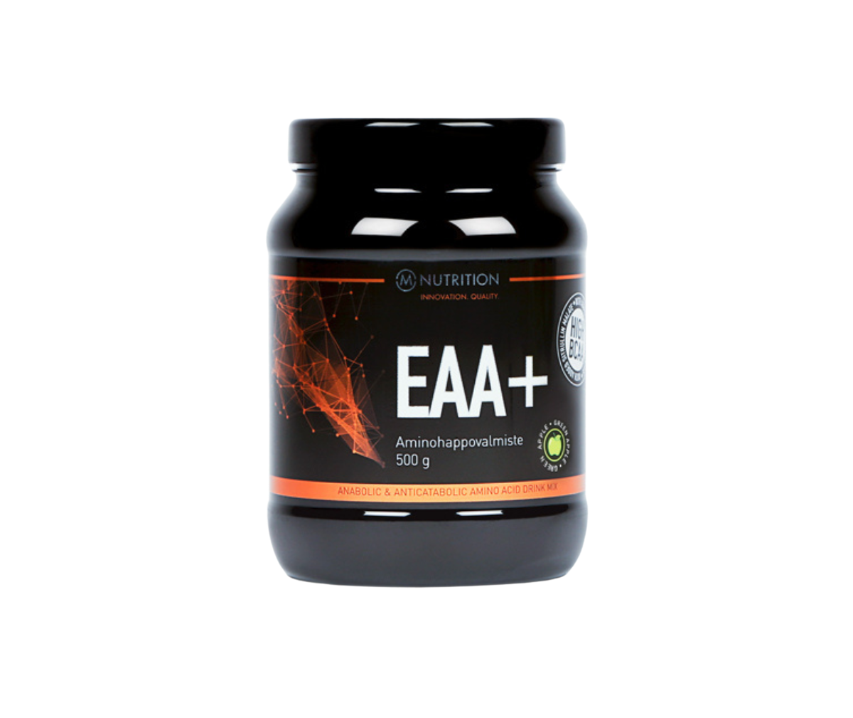 M-Nutrition EAA+ 500 g, Vihreä omena