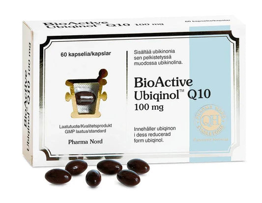 BioActive Ubiqinol Q10 100mg 60 kaps, Pharma Nord