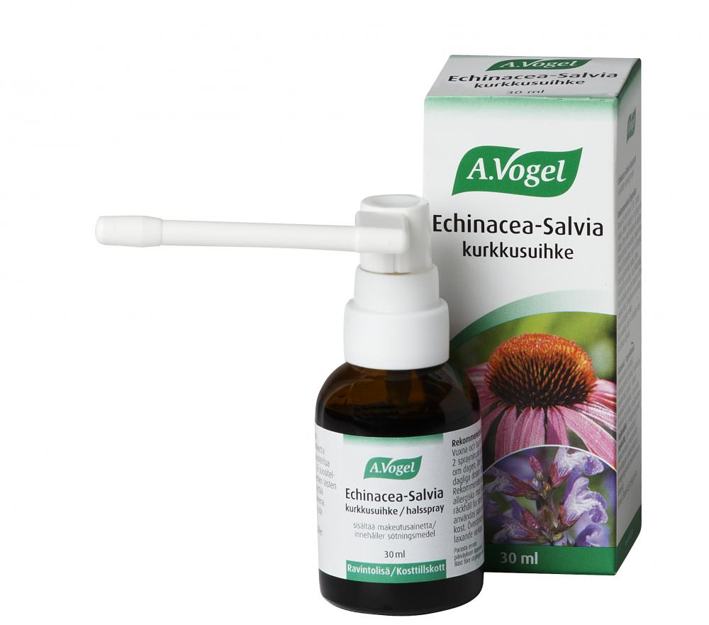 Echinacea-Salvia kurkkusuihke 30 ml, A. Vogel