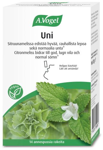 Unirakeet pussi 14 x 2 g ann.ps, A.Vogel