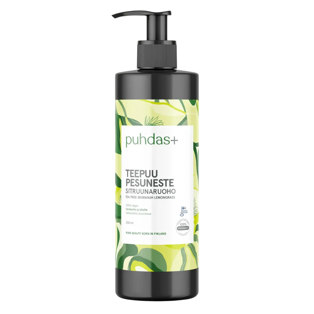Teepuu Pesuneste Sitruunaruoho 250 ml, Puhdas+