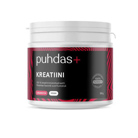 Kreatiini Creatine 100% 200 g, Puhdas+