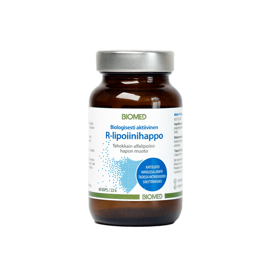 R-lipoiinihappo Aktiivinen 60kaps., Biomed
