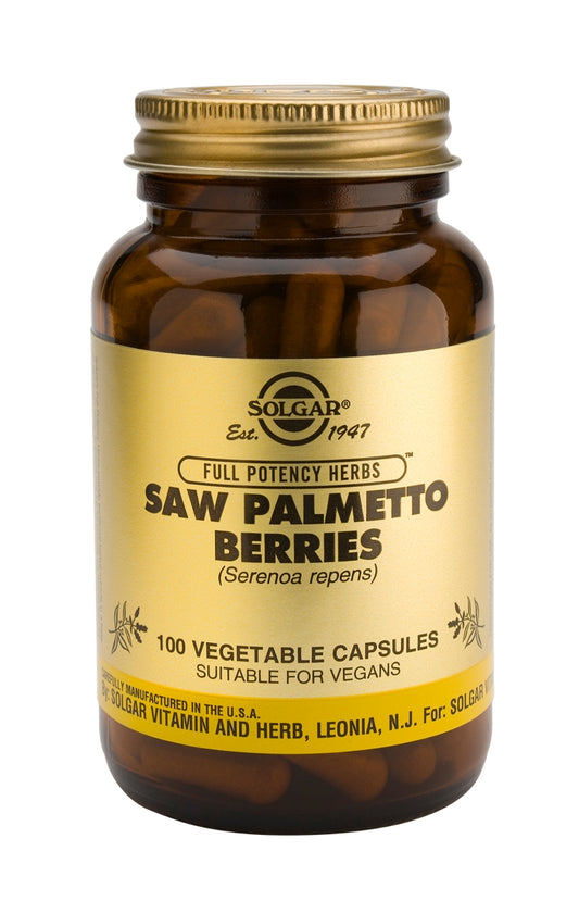 Sahapalmu 520mg saw palmetto berries 100kpl, Solgar