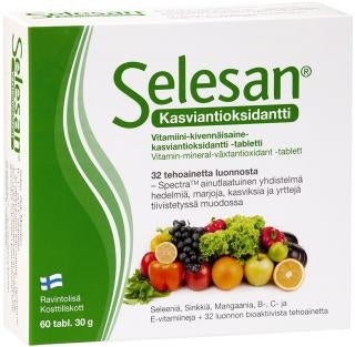 Selesan Kasviantioksidantti 60kpl, Hankintatukku
