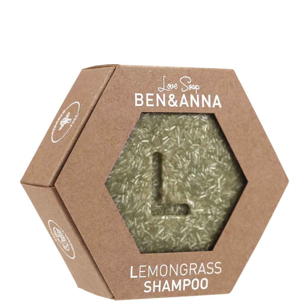 Lovesoap shampoopala 60g Lemongrass, Ben & Anna
