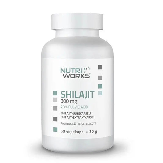 Shilajit 300 mg 60 kaps, Nutri Works