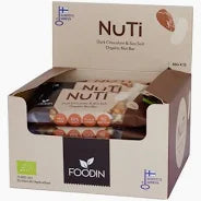 NUTI Dark Chocolate & Sea Salt, Luomu 15x35g