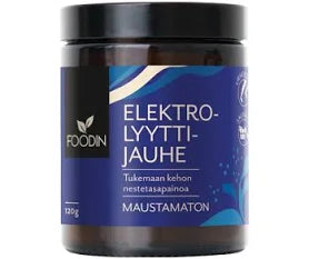 Elektrolyyttijauhe Maustamaton 120g, Foodin
