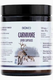 Liver Capsules maksakapseli Carnivore 120kaps., Biomed