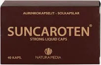 Suncaroten aurinkokapselit 40 kaps, Natura Media