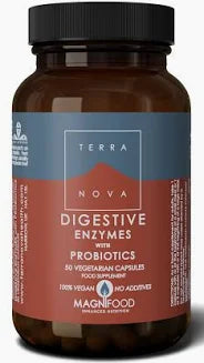 Digestive Enzymes with Probiotics 50 kaps, Terranova