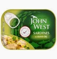 John West sardiinit oliiviöljyssä 120/90g