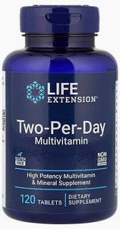 TWO PER DAY Monivitamiini 120kaps, Life Extension