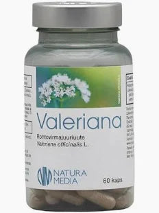 Valeriaana 300mg 60 kaps, Natura Media