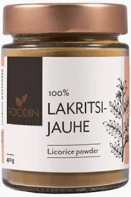 Lakritsijauhe 40g, Foodin
