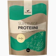 Supervege kasviproteiinisekoitus Vanilja 600g, Foodin