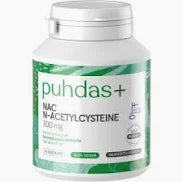 NAC N-Asetyyli Cysteine 300mg 60kaps, Puhdas+